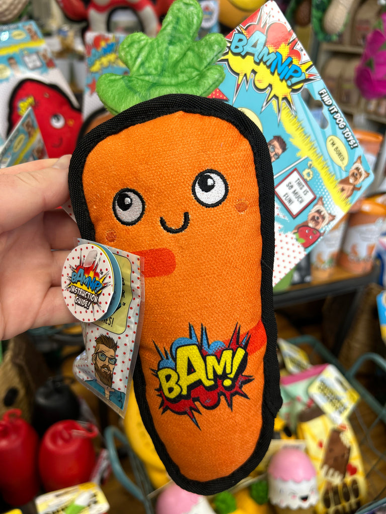 BamNip Find It Carrot Scentwork Toy