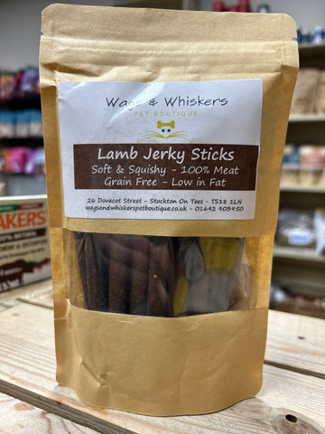 Wags & Whiskers Lamb Jerky Sticks