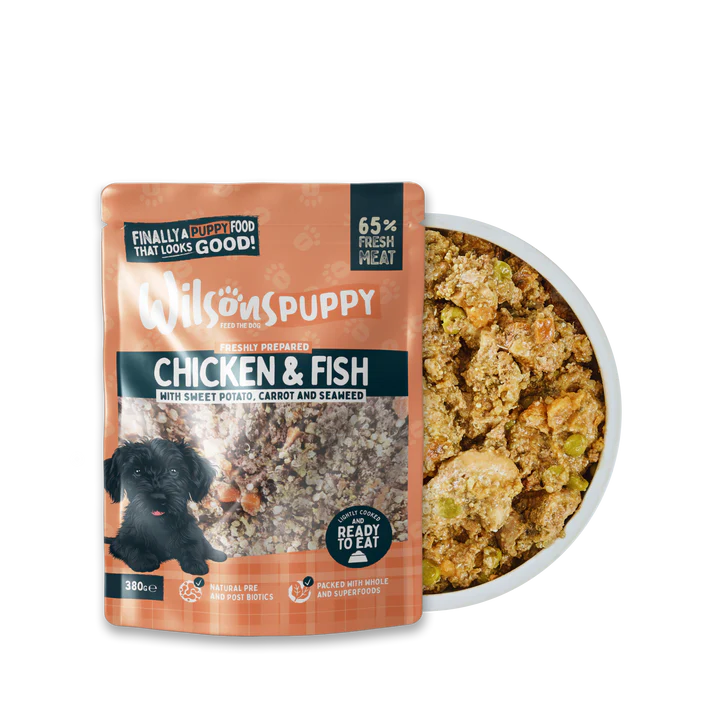 Wilsons Pet Food - Puppy Chicken & Fish Fresh Dog Food