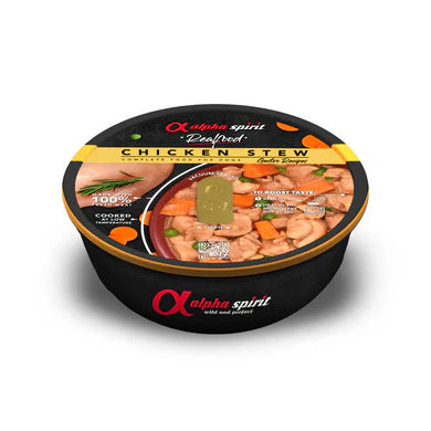 Alpha Spirit RealFood Complete Roast Chicken Stew for Dogs