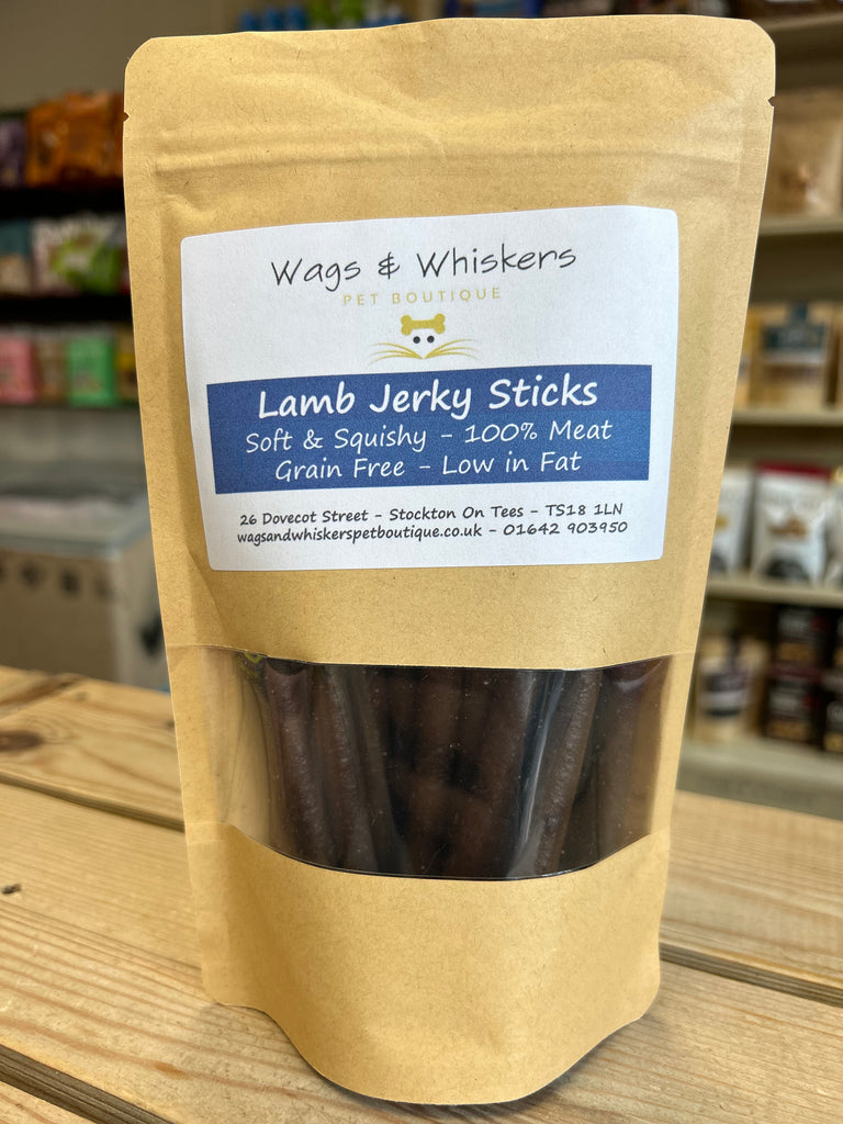 Wags & Whiskers Lamb Jerky Sticks