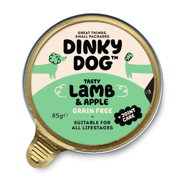 Dinky Dog Lamb & Apple Wet Dog Food 85g
