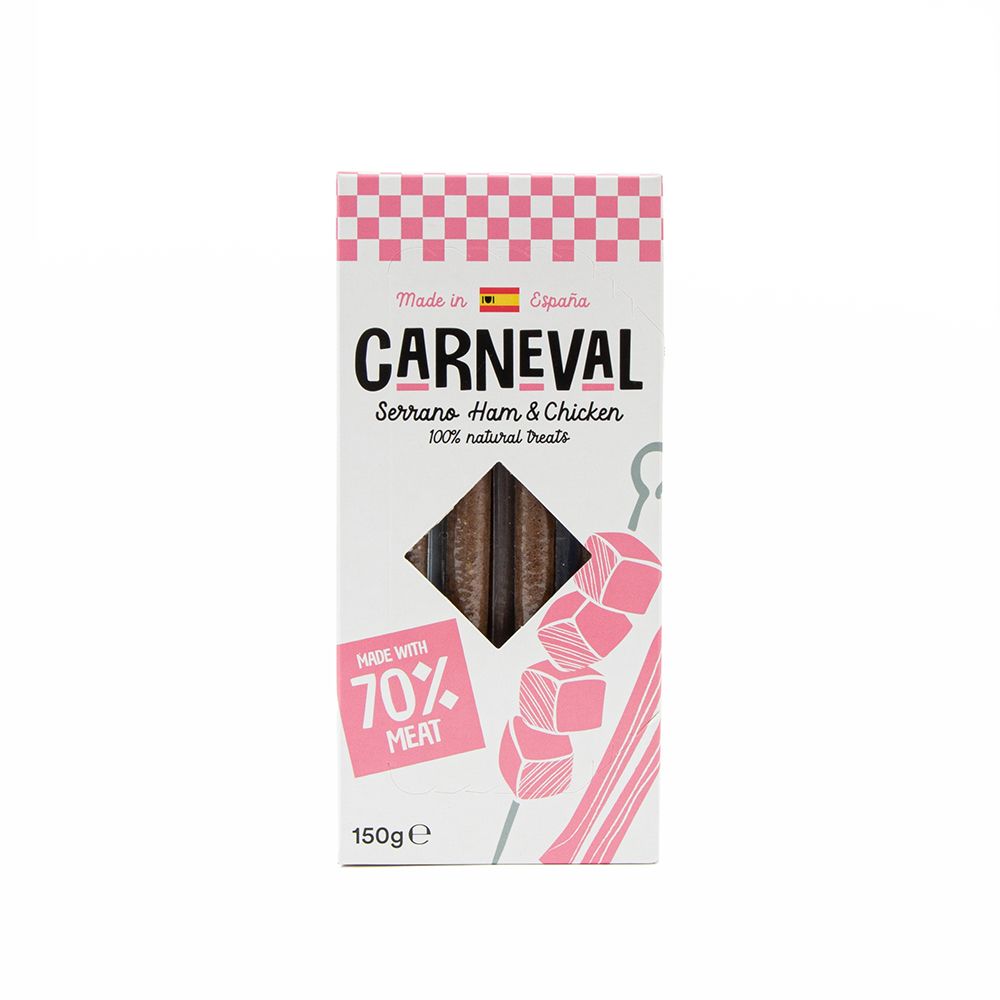 Carneval Serrano Ham & Chicken Sticks Dog and Cat Treats