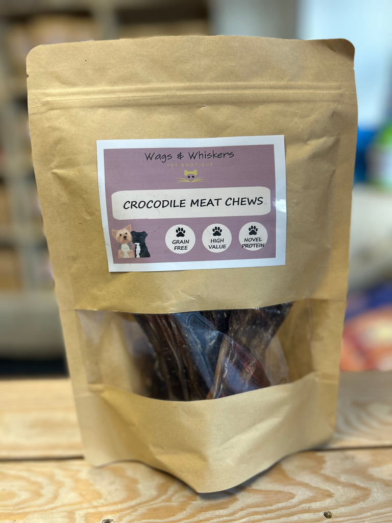 Wags & Whiskers Crocodile Meat Chews