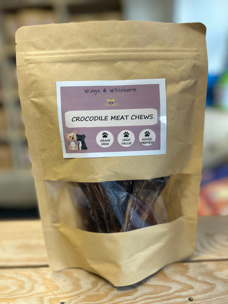 Wags & Whiskers Crocodile Meat Chews