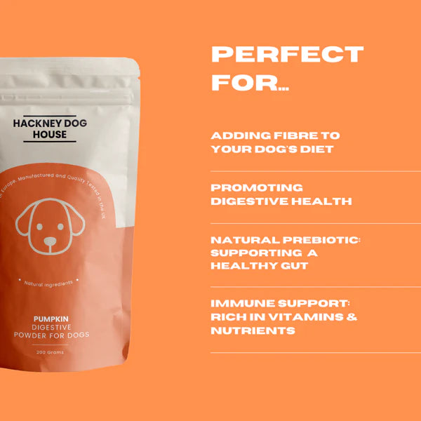 Hackney Dog House - Pumpkin Puree Powder for Dogs