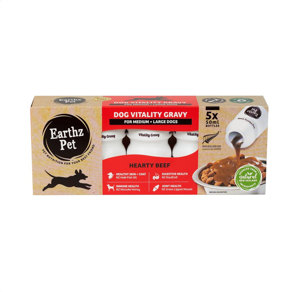 Earthz Pet Vitality Beef - Pet Food Topper Gravy