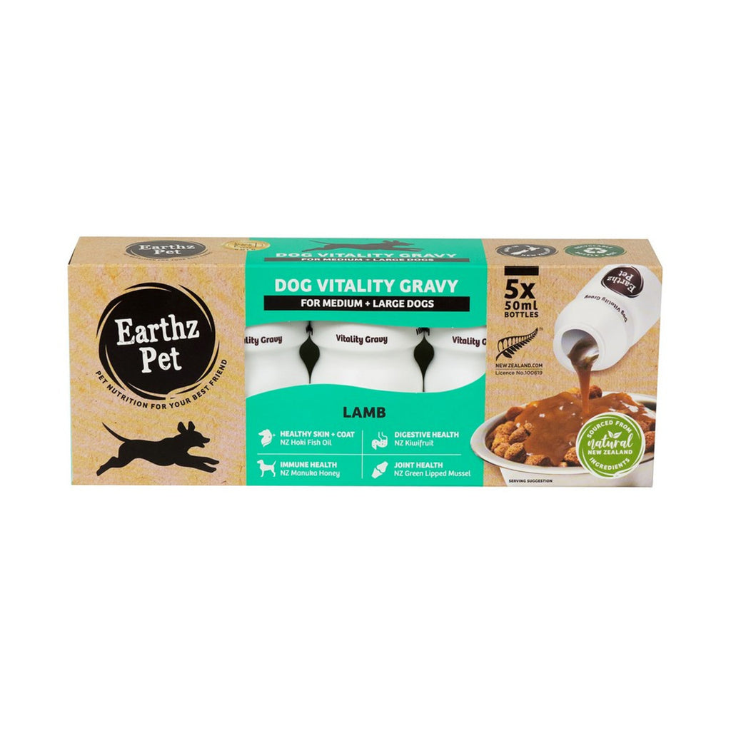 Earthz Pet Vitality Lamb - Pet Food Topper Gravy