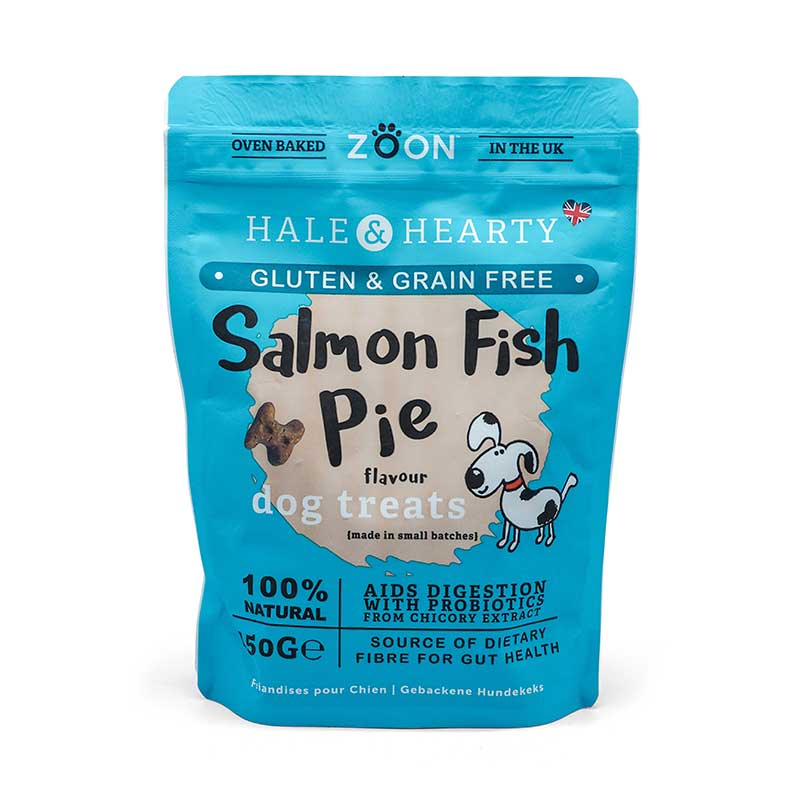 Zoon Hale & Hearty Hearty Salmon Fish Pie Grain Free Treats 150g