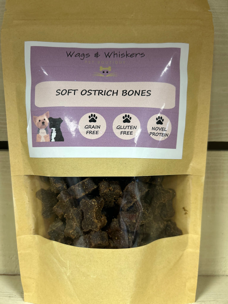 Wags & Whiskers Soft Ostrich Bone Treats
