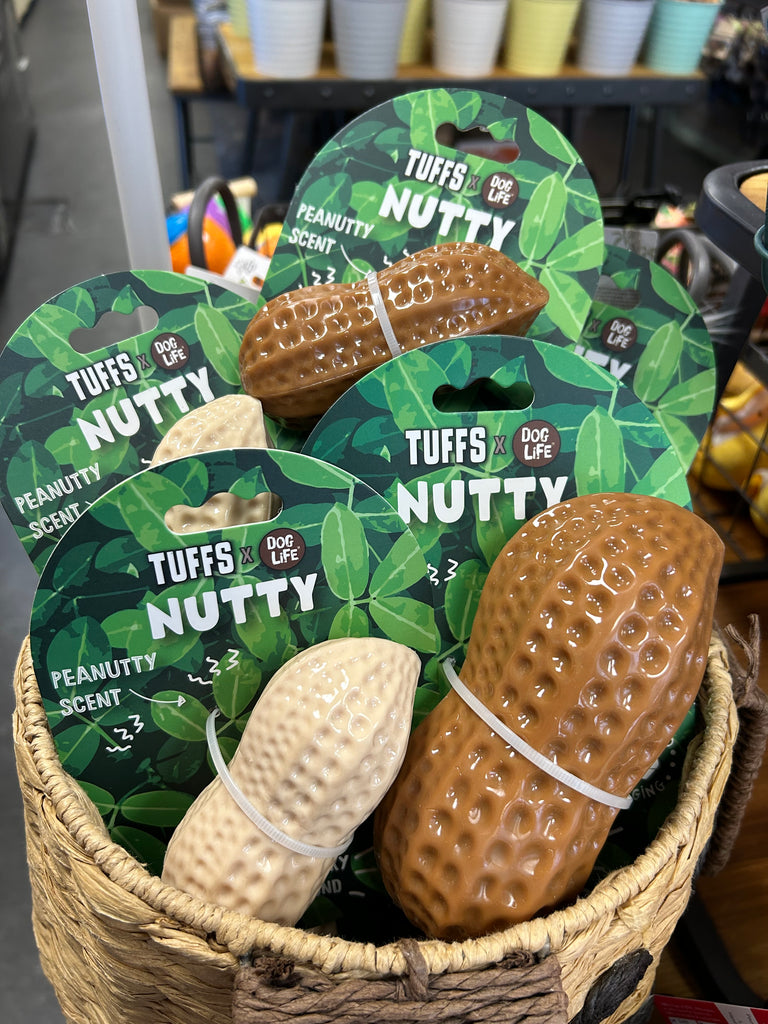 Doglife Tuffs Nutty Peanut Butter Scented Toy