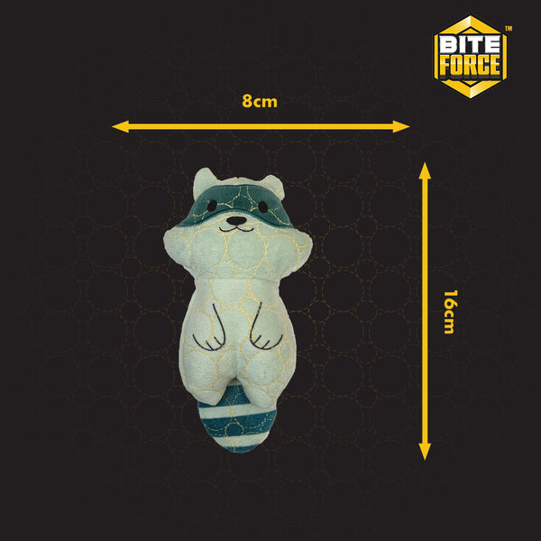 Bite Force Built w. Kevlar Tough Plush - Racoon