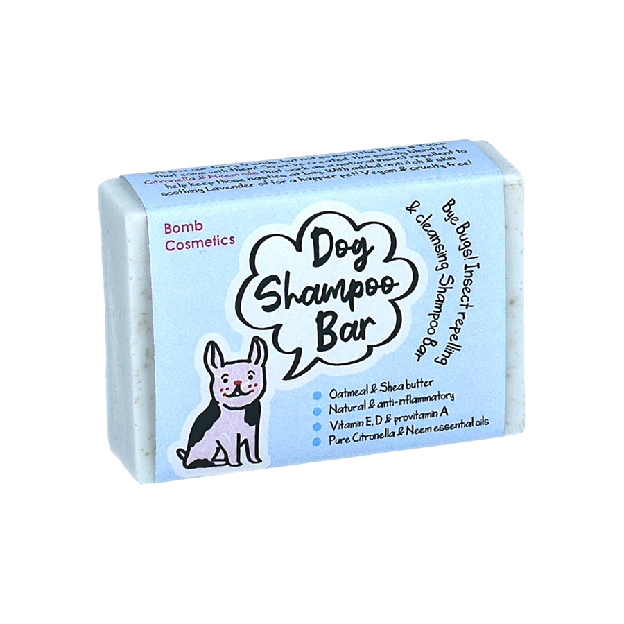 Bomb Cosmetics Bye Bugs! Insect Repelling & Cleansing Dog Shampoo Bar
