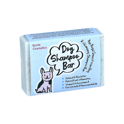 Bomb Cosmetics Bye Bugs! Insect Repelling & Cleansing Dog Shampoo Bar