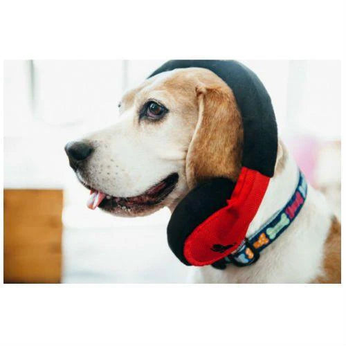 P.L.A.Y. Headphones Plush Dog Toy