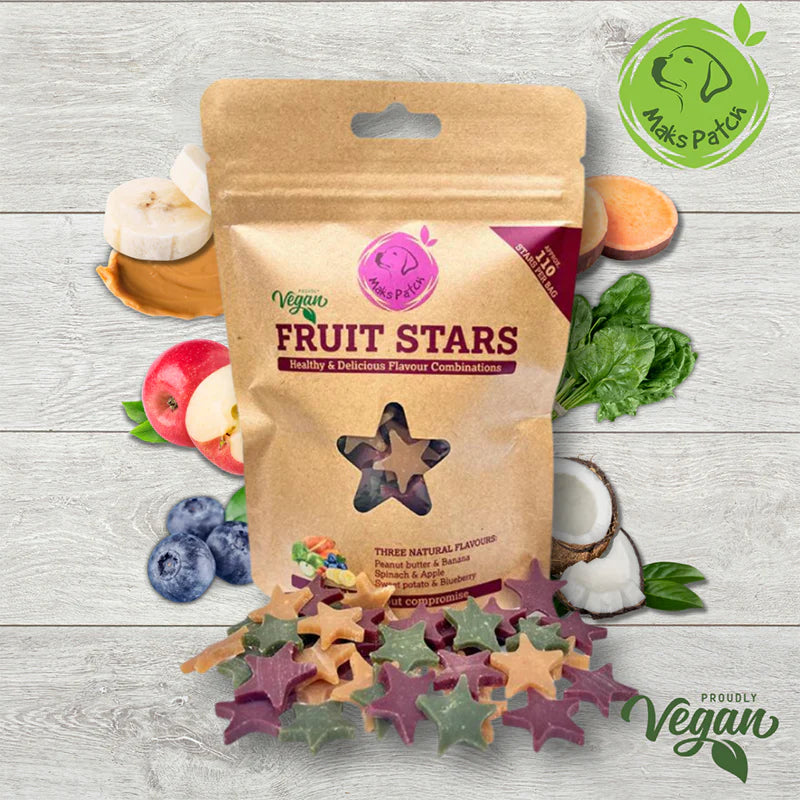 Maks Patch Fruit Stars Training Dog Treats