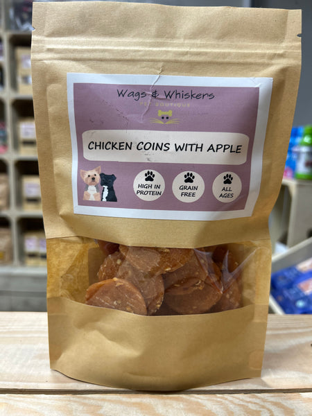 Wags & Whiskers Chicken & Apple Coins