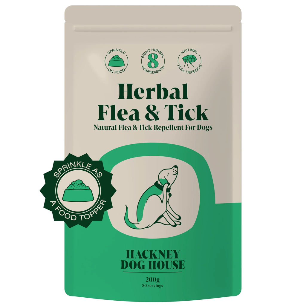 Hackney Dog House - Natural Herbal Flea & Tick Repellent Powder