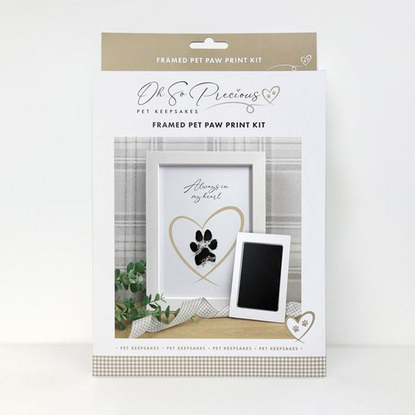 Oh So Precious Oh So Precious Paw Print Ink Picture Frame A5