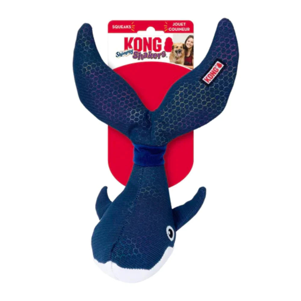 Kong Shakers Shimmy Whale Toy