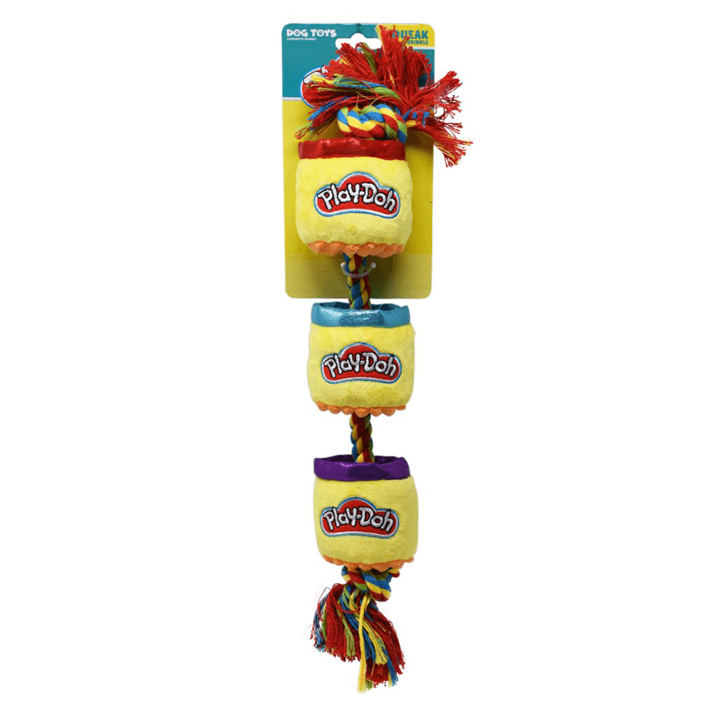 Hasbro Play-Doh Squeak & Crinkle Cans 18in Toy