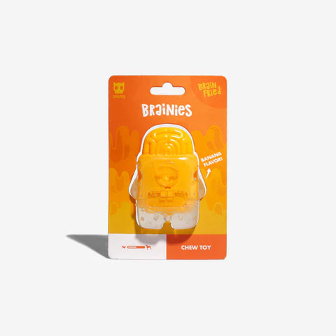 Zee.Dog Brainies Toy | Banana Flavour