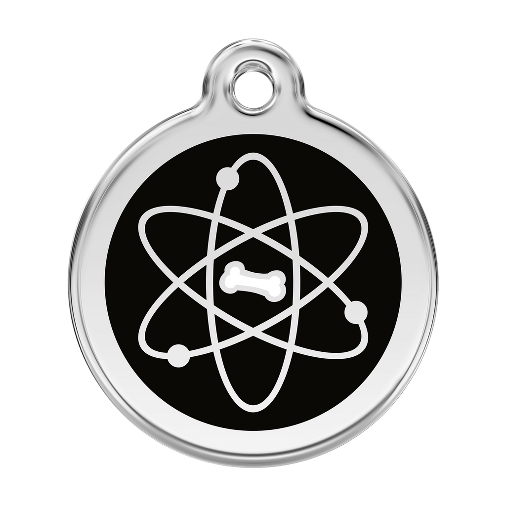 Red Dingo - Enamel Pet ID Tag - Atom