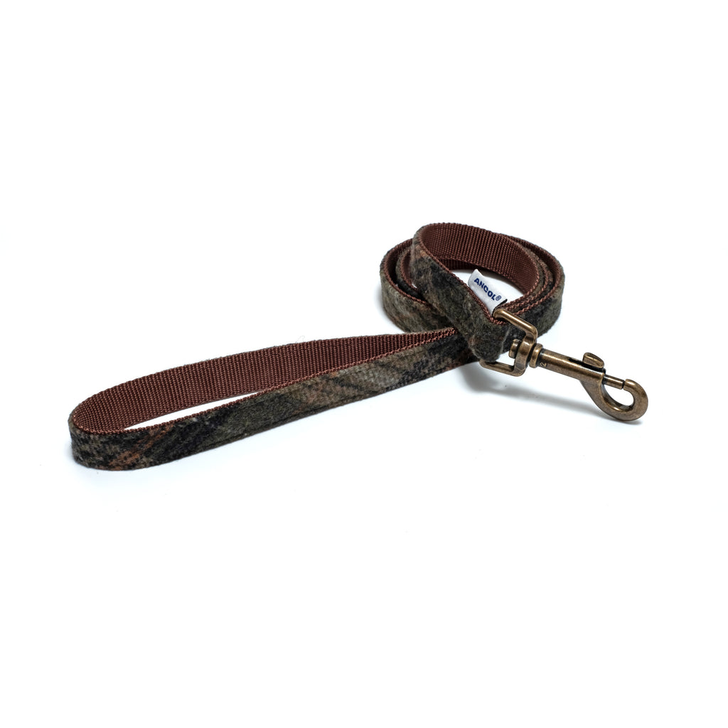 Ancol Green Check Dog Lead