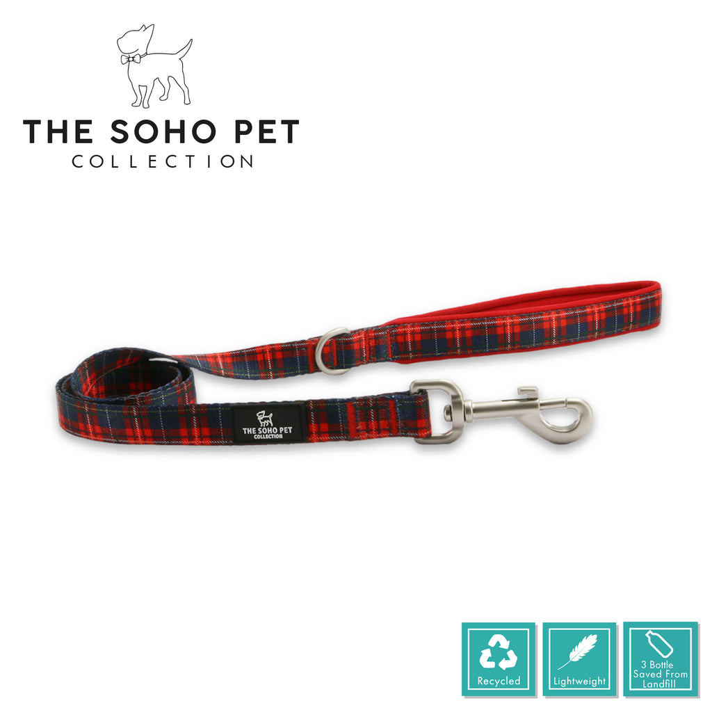 SOHO Pet Tartan Lead