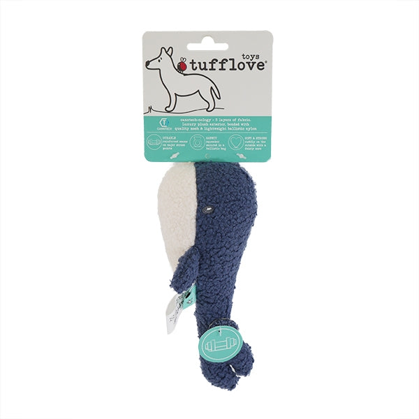 Tufflove Whale Dog Toy