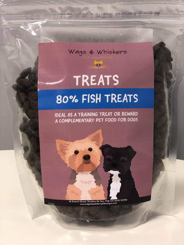 Wags & Whiskers 80% Fish Grain Free Training Treats