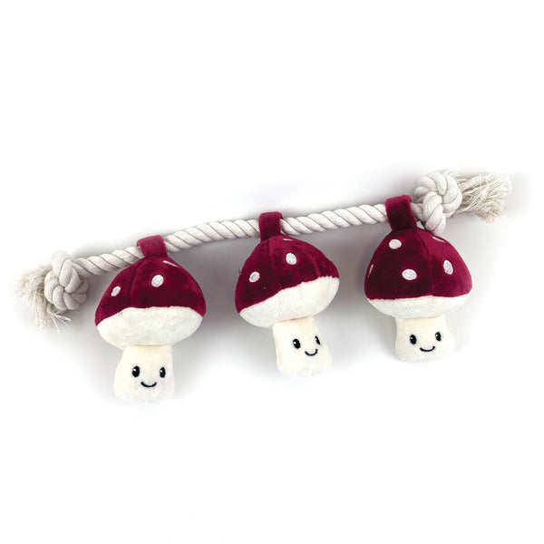 HappyPet Woodland Fun Guy String of Rope Toy