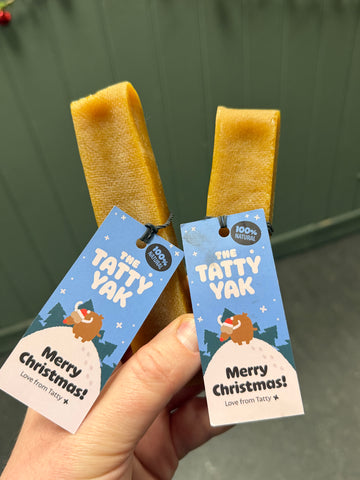 The Tatty Yak - Limited Edition Christmas Pumpkin Spiced Yak Chew (2 Sizes)