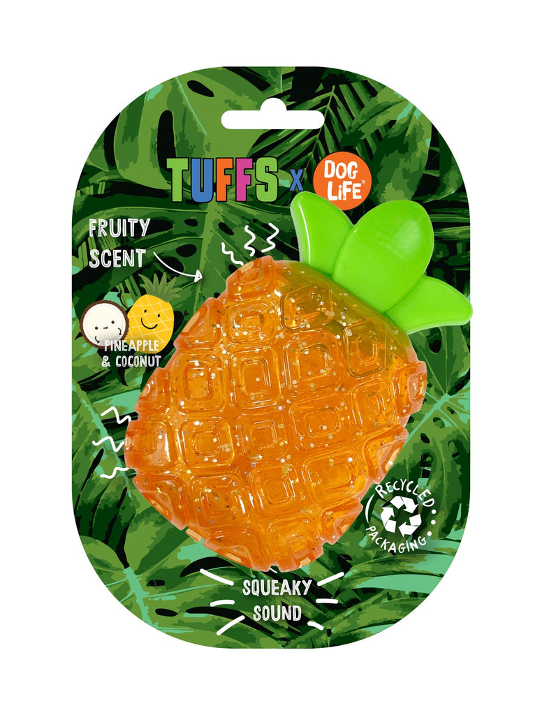 Dog Life Tuffs Fruity Pineapple & Coconut Toy