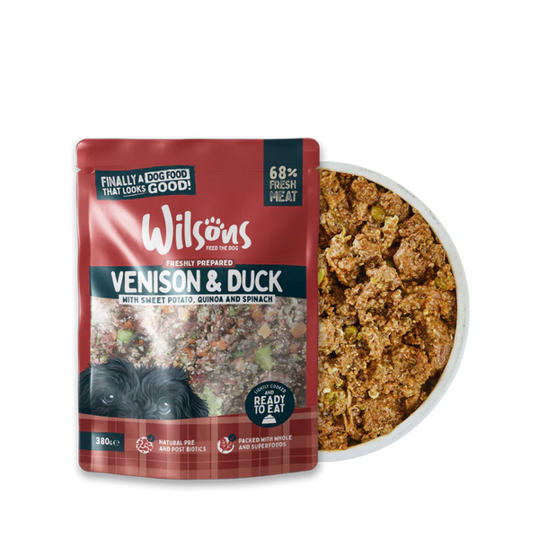 Wilsons Pet Food - Venison & Duck Fresh Dog Food