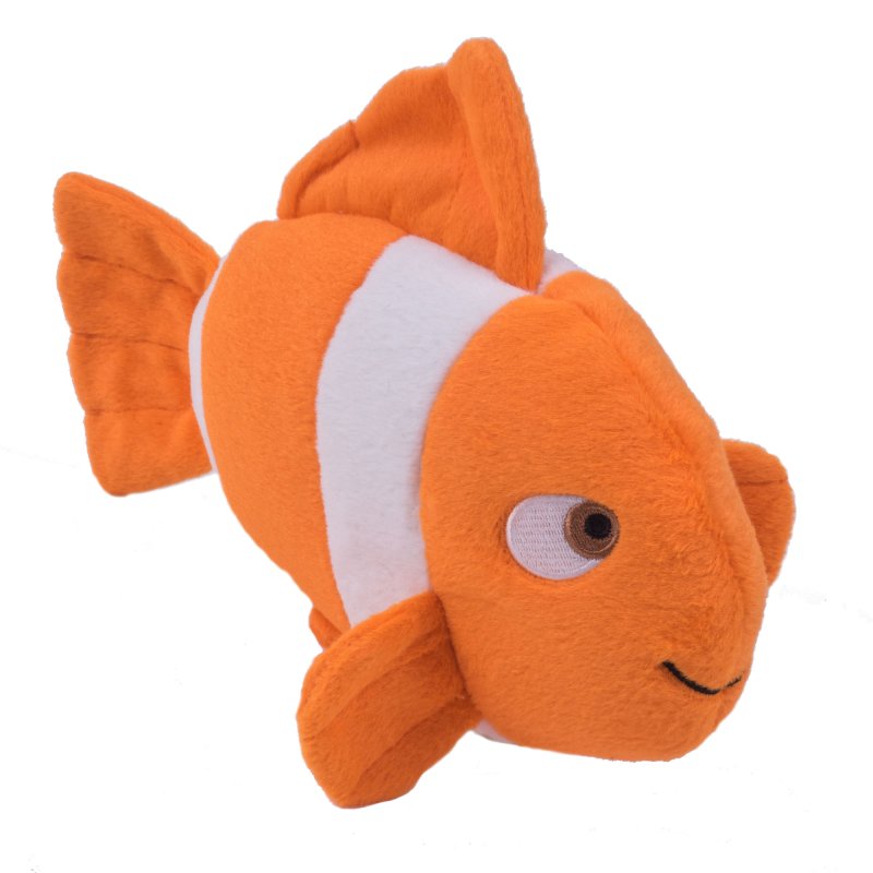 PetFace Seriously Strong Plush & Rubber Fish Toy