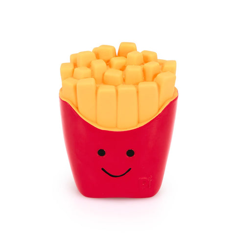 PetFace Foodie Faces French Fries Latex Toy