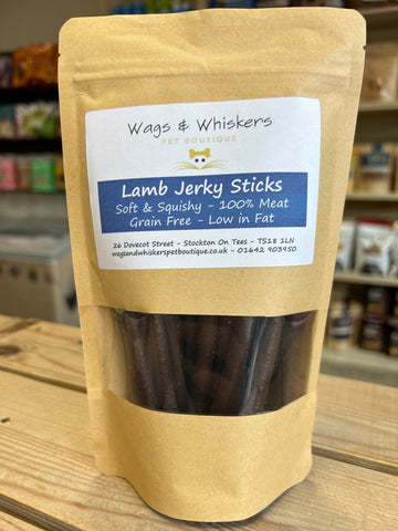 Wags & Whiskers Lamb Jerky Sticks