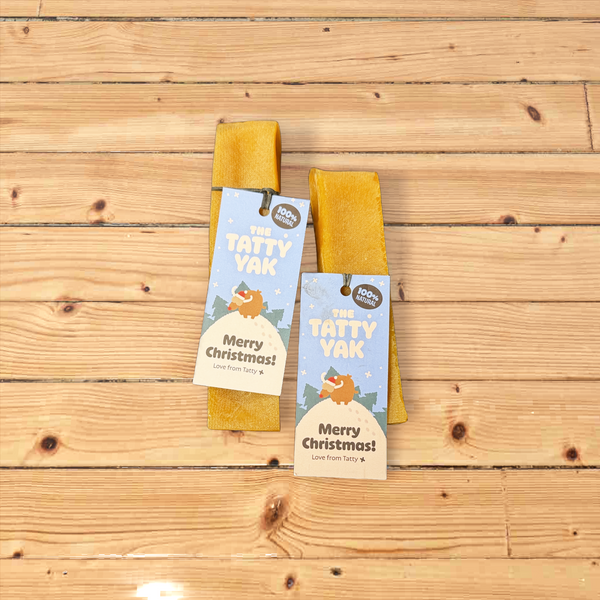 The Tatty Yak - Limited Edition Christmas Pumpkin Spiced Yak Chew (2 Sizes)