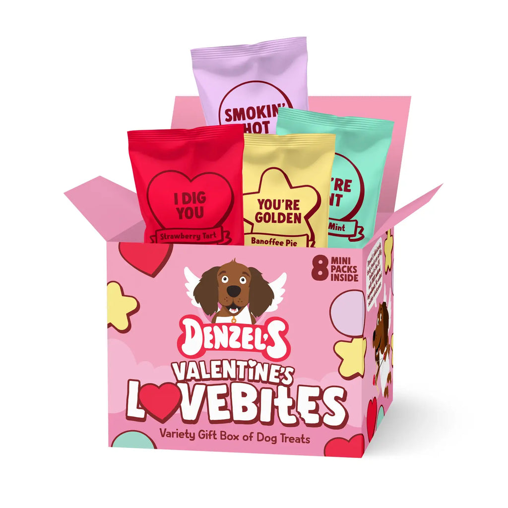 Denzel's Valentine’S Lovebites Gift Box For Dogs