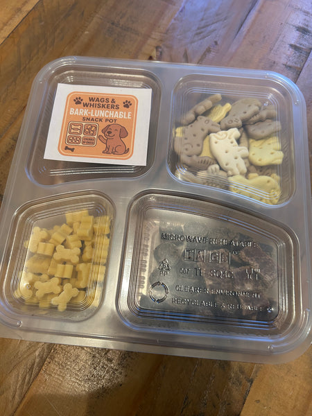 Wags & Whiskers Bark-Lunchable Snack Pot