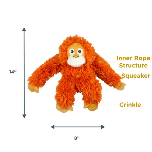 Tall Tails Orangutan Dog Toy