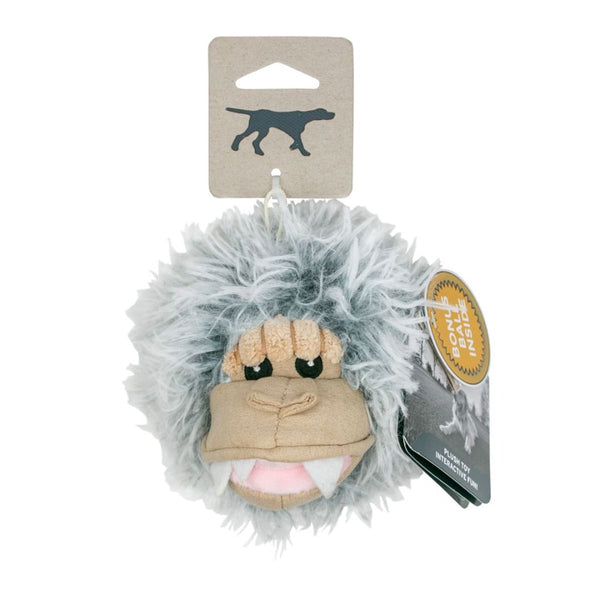 Tall Tails Dog 2 In 1 Yeti Head Dog Toy