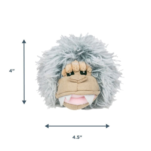 Tall Tails Dog 2 In 1 Yeti Head Dog Toy
