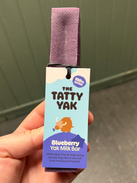 The Tatty Yak - Blueberry Yak Chew (Large)