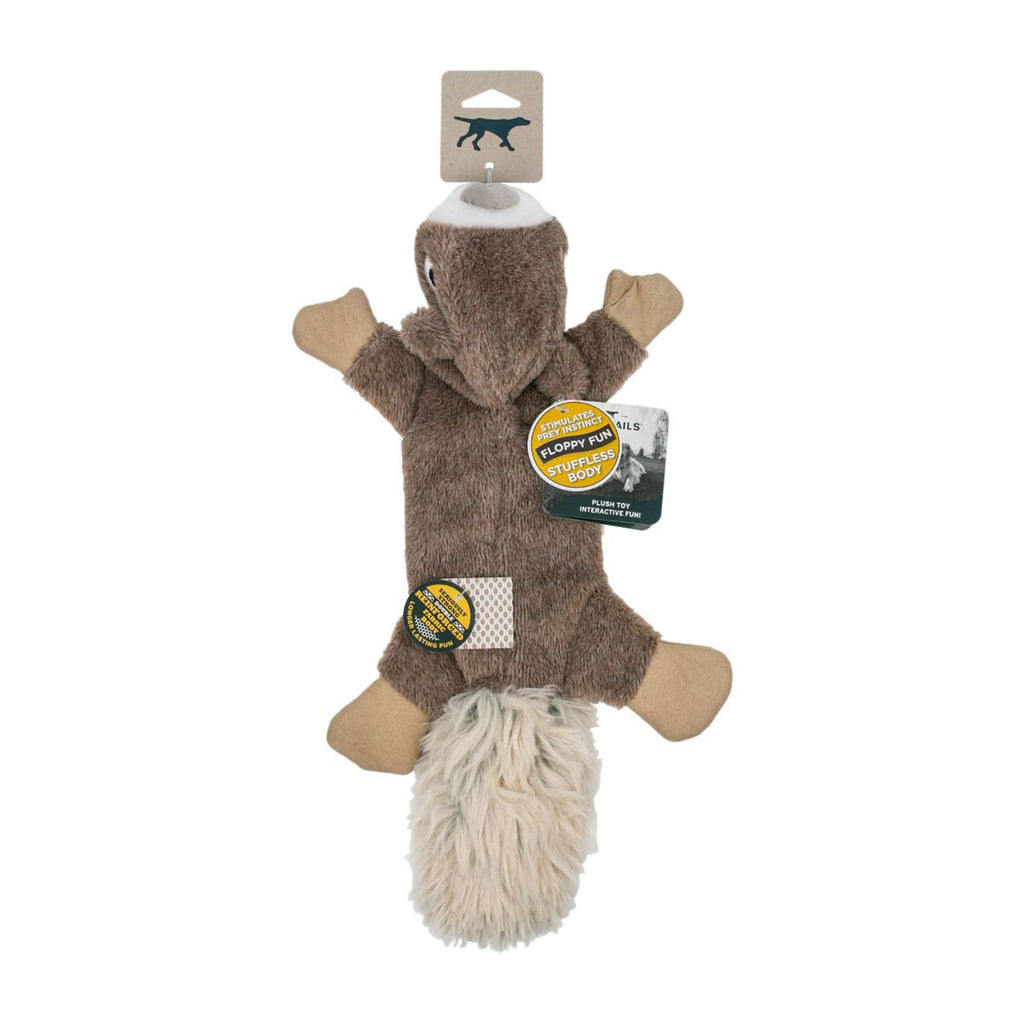 Tall Tails Stuffless Squirrel Dog Toy