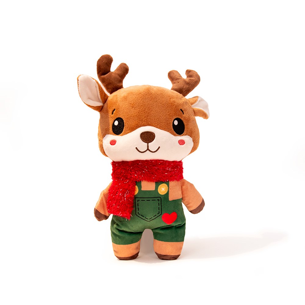Great & Small Christmas Santa and Friends - Reindeer Dog Toy