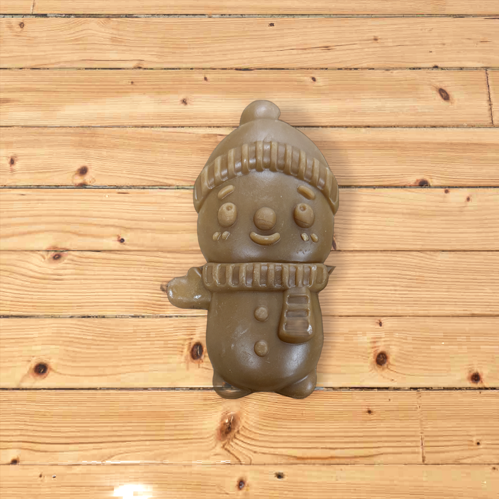Great&Small Merry Christmas Vegetable Based Snowman shaped Treat