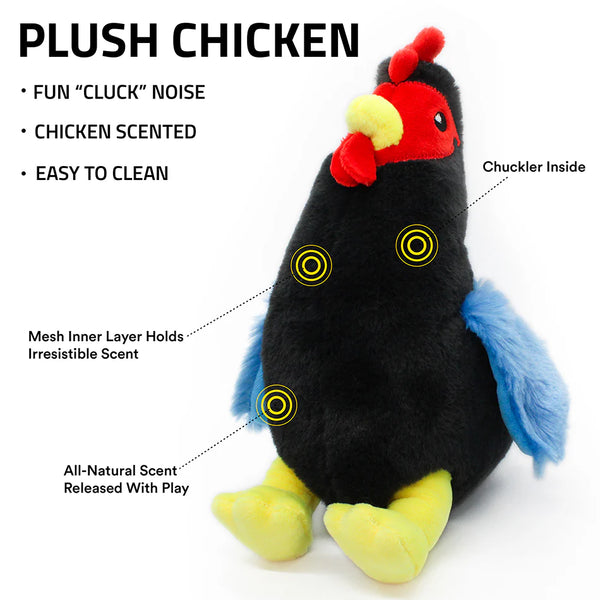 Playology Plush Chicken Toy - Chicken Scented
