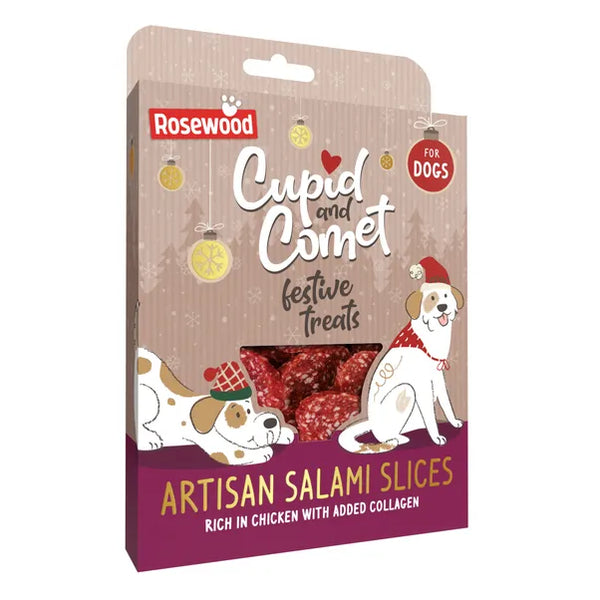 Rosewood Artisan Salami Slices for Dogs, 200g